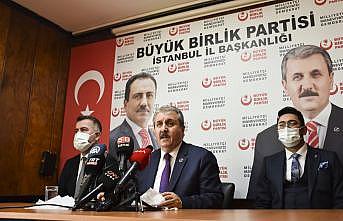 BBP Genel Başkanı Destici İstanbul'da gündemi değerlendirdi