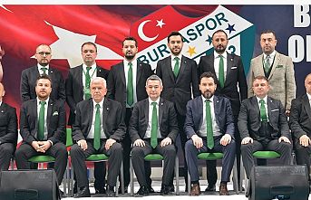 Bursaspor'un 30.Başkanı Ömer Furkan Banaz oldu
