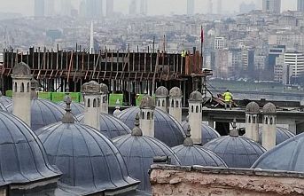 Süleymaniye Camisi'nin silüetini kapattığı iddia edilen inşaata ilişkin açıklama