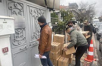 İstanbul'da Ukrayna halkına yönelik yardım seferberliği devam ediyor
