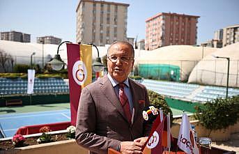 Galatasaray Taç Spor Tesisleri'nde Can Üner Merkez Kortu açıldı