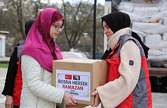 Sadakataşı Derneğinden Bosna Hersek'e ramazan yardımı