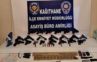 Kağıthane'de yasa dışı silah ticareti yapan zanlı tutuklandı