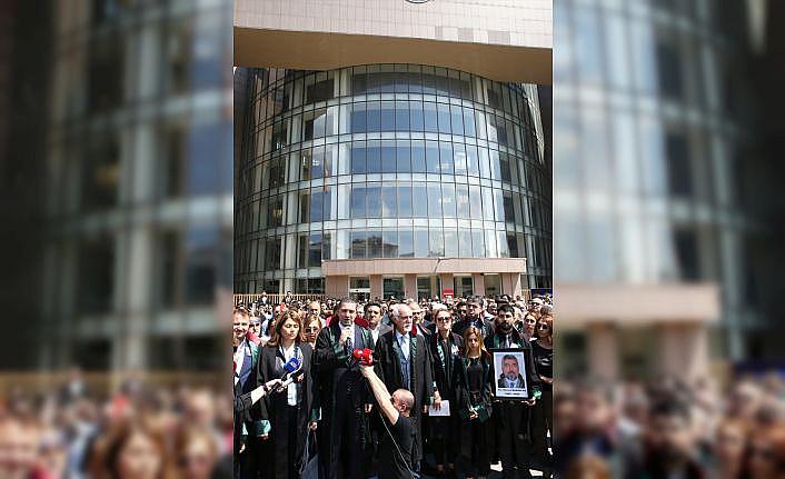 Avukat Servet Bakırtaş'ın öldürülmesi protesto edildi