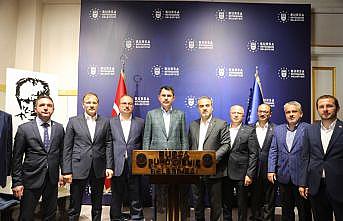 Bakan Kurum, Bursa'da “Çekirge Teras Projesi Tanıtımı“ töreninde konuştu: