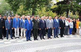 Atatürk'ün Tekirdağ'a gelişi ve Harf İnkılabı'nın ilk kez uygulanışının 94. yıl dönümü törenle kutlandı