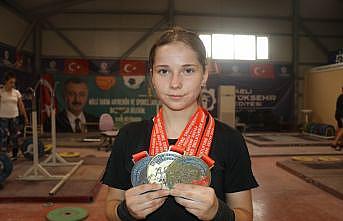 Avrupa şampiyonu genç milli halterci başarısını yineledi