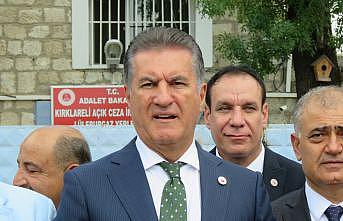 TDP Genel Başkanı Sarıgül, Kırklareli'nde mahkumlara af çağrısını yineledi
