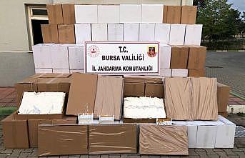 Bursa'da kaçak tütün operasyonunda 3 kişi yakalandı