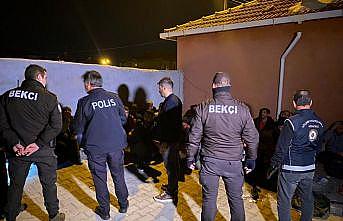 Bir evde 29 düzensiz göçmen yakalandı
