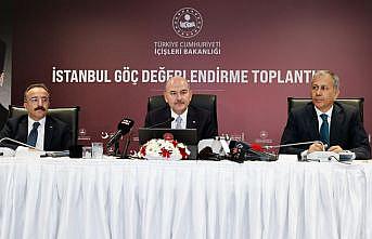 İçişleri Bakanı Soylu İstanbul Göç Değerlendirme Toplantısı'nda konuştu