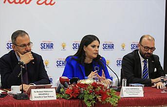 AK Parti Genel Başkan Yardımcısı Jülide Sarıeroğlu, Kırklareli'nde konuştu