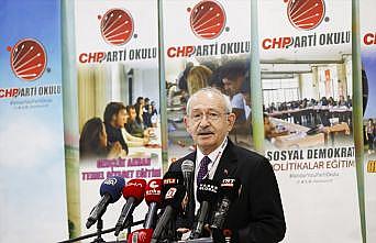 CHP Genel Başkanı Kılıçdaroğlu, Parti Okulu 50. Gençlik Kampı'nda konuştu: