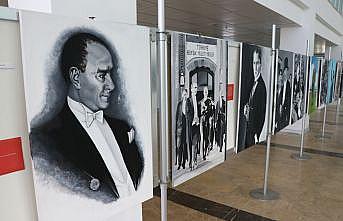 Tekirdağ'da Bir Parçamız Atatürk  resim sergisi açıldı