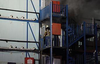 Ümraniye'de işçilerin kaldığı konteynerde çıkan yangın söndürüldü