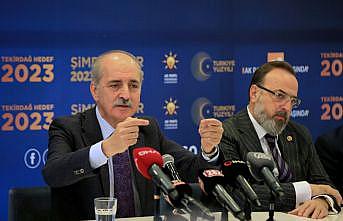 AK Parti Genel Başkanvekili Numan Kurtulmuş, Tekirdağ'da konuştu: (1)