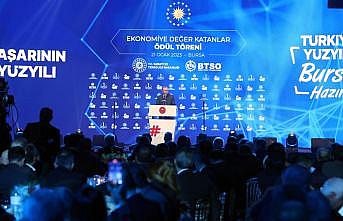 Cumhurbaşkanı Erdoğan, BTSO Ekonomiye Değer Katanlar Ödül Töreni'nde konuştu: (1)
