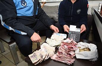 Kastamonu'da 5 dilencinin üzerinde toplam 3 bin liradan fazla para bulundu