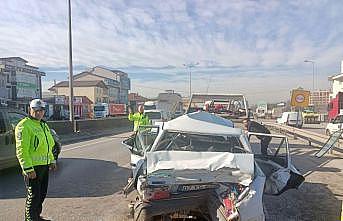 Kocaeli'de zincirleme trafik kazasında 1'i çocuk 7 kişi yaralandı