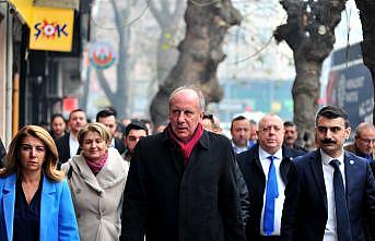 Memleket Partisi Genel Başkanı Muharrem İnce Bursa'da konuştu