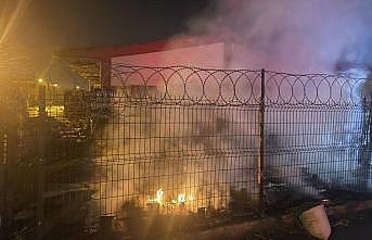 Sakarya'da Toptancılar Çarşısı'nda çıkan yangın söndürüldü