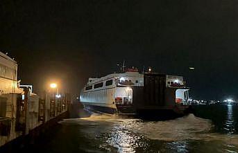 Adnan Menderes feribotu, deprem yardımları için Mersin Limanı'na gidiyor