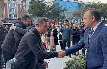 Deprem bölgesinden dönen Bakırköy Adliyesi personeli alkışlarla karşılandı