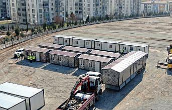Sakarya Büyükşehir Belediyesi, Adıyaman'da konteyner kent çalışmalarını sürdürüyor