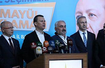 AK Parti Genel Sekreteri Şahin, Bursa'daki temayül yoklamasında konuştu: