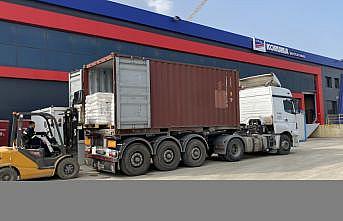 Koruma Şirketler Grubu deprem sonrası Hatay Kırıkhan'dan ilk ihracatını yaptı