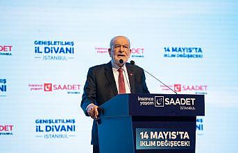 Temel Karamollaoğlu, Saadet Partisi Genişletilmiş İstanbul İl Divanı'nda konuştu