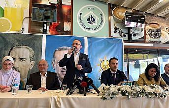AK Parti Grup Başkanvekili Turan Çanakkale'de partisinin bayramlaşma töreninde konuştu