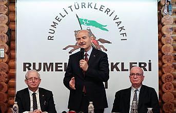 Bakan Soylu, Yedikule'de Rumeli Türkleri Vakfı'nda konuştu: