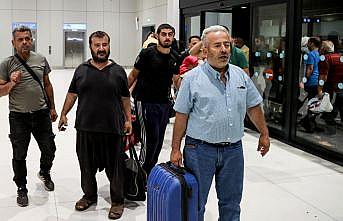 Sudan'dan askeri uçakla tahliye edilen 170 Türk vatandaşı Türkiye'ye geldi
