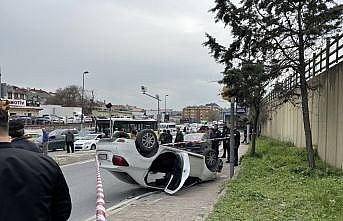 Üsküdar'daki trafik kazasında 1 kişi yaralandı