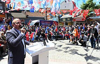 AK Parti Grup Başkanvekili Turan, Lapseki'de mitingde konuştu: