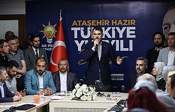 Bakan Kurum'dan AK Parti Ataşehir ve Beykoz ilçe başkanlıklarına ziyaret: