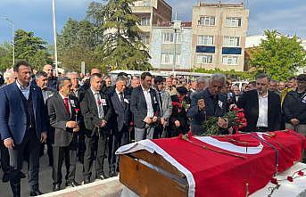 Hayatını kaybeden Pehlivanköy Belediye Başkanı Hüseyin Açıkel'in cenazesi toprağa verildi