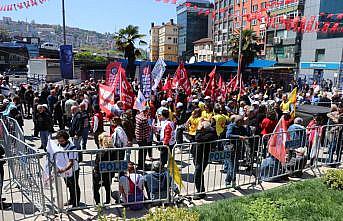 Sakarya, Bolu, Bartın, Karabük, Kocaeli ve Zonguldak'ta 1 Mayıs kutlandı