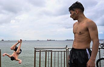 İstanbullular bayram tatilinde sahillerin tadını çıkardı
