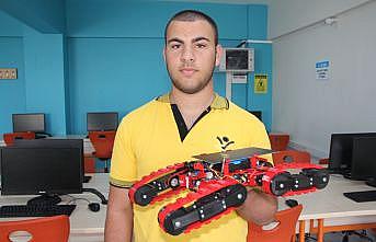 Kocaeli'de lise öğrencileri kurtarma ekipleri için özel robot geliştirdi