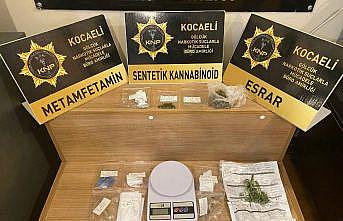 Kocaeli'de uyuşturucu operasyonlarında 4 şüpheli tutuklandı