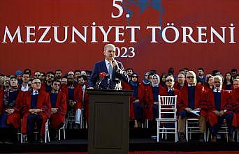 TBMM Başkanı Kurtulmuş, İbn Haldun Üniversitesi Mezuniyet Töreni'nde konuştu