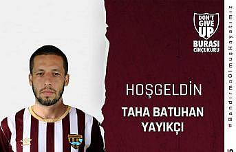 Bandırmaspor, Taha Batuhan Yayıkcı ile 3 yıllık sözleşme imzaladı