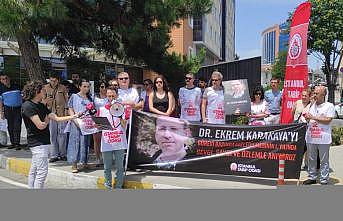 İstanbul Tabip Odası silahlı saldırıda ölen doktor Karakaya'yı andı