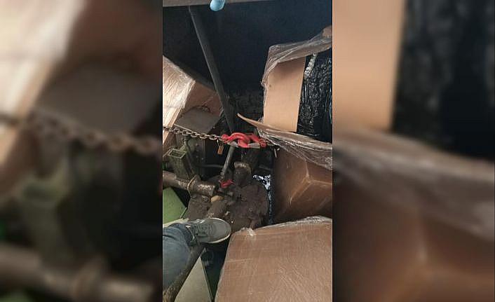 Kapıkule Sınır Kapısı'nda bir tırda 83,5 kilogram skunk ele geçirildi