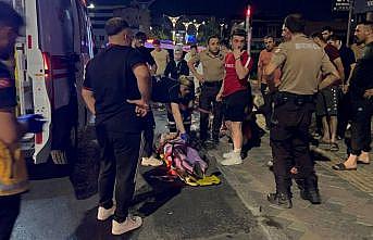 Kocaeli'de otomobilin çarptığı yaya yaralandı