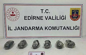 Edirne'de Bulgaristan plakalı otomobilde 3 kilogram uyuşturucu ele geçirildi