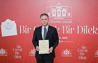 İstanbul Valisi Davut Gül “Bir Çocuk Bir Dilek“ projesini tanıttı