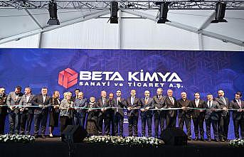 Bakan Kacır, Beta Kimya Yeni Üretim Kampüsü açılış töreninde konuştu